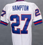 Rodney Hampton New York Giants Throwback Football Jersey