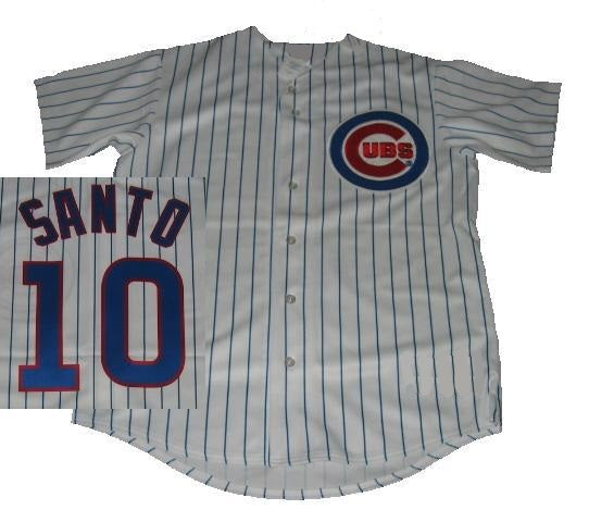 Ron Santo Chicago Cubs Home Jersey