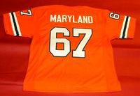 Russell Maryland Miami Hurricanes Football Throwback Jersey