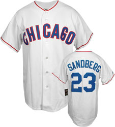 Ryne Sandberg Chicago Cubs Throwback Jersey