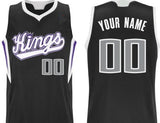 Sacramento Kings Style Customizable Basketball Jersey