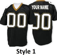 New Orleans Saints Style Customizable Football Jersey