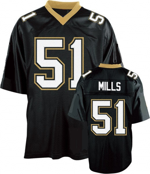 Sam Mills New Orleans Saints Throwback Football Jersey