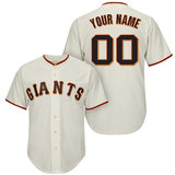 San Francisco Giants Style Customizable Baseball Jersey