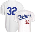 Sandy Koufax Los Angeles Dodgers Custom Jersey (In-Stock-Closeout) Size Small/36 Inch Chest