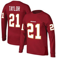 Sean Taylor Washington Redskins Long Sleeve Jersey – Best Sports Jerseys
