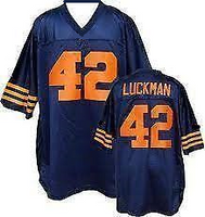 Sid Luckman Chicago Bears Throwback Football Jersey