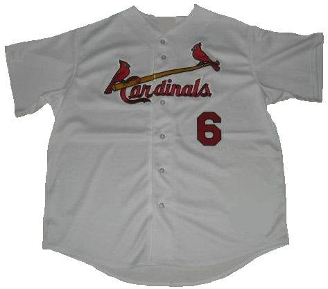 Stan Musial St. Louis Cardinals White Home Jersey