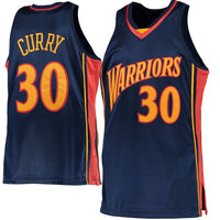 Stephen Curry Golden State Warriors Throwback Basketball Jersey
