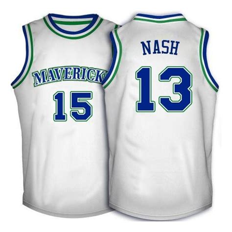 Vintage NIKE Basketball Jersey Steve Nash 13 Dallas Mavericks
