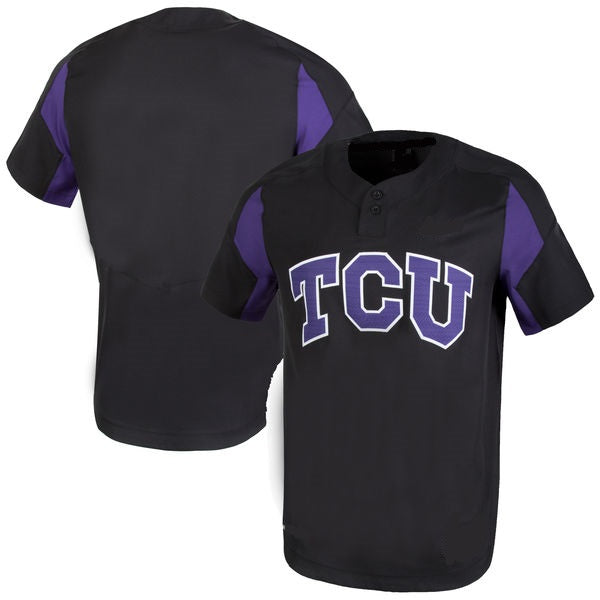 TCU Horned Frogs College Style Customizable Baseball Jersey - 3 Styles  Available