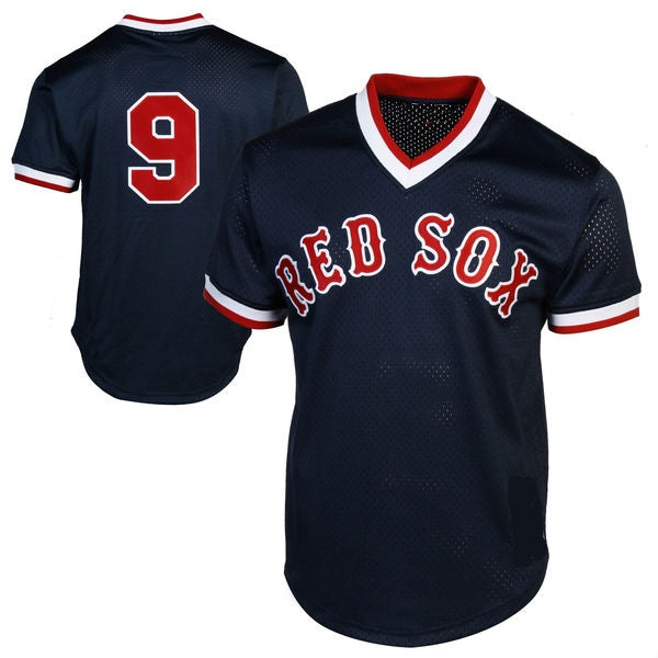 Ted Williams 1990 Boston Red Sox Throwback Baseball Jersey