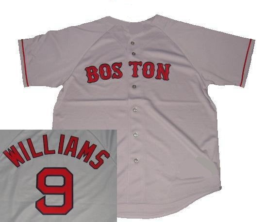 Ted Williams Boston Red Sox Road Throwback Baseball Jersey – Best