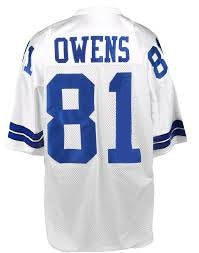 Terrell Owens Dallas Cowboys Throwback Football Jersey
