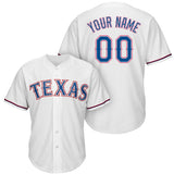 Texas Rangers Style Customizable College Jersey