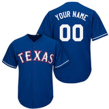 Texas Rangers Style Customizable Baseball Jersey