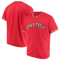 Texas Tech Red Raiders Customizable College Baseball Jersey