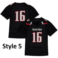 Texas Tech Red Raiders Style Customizable Football Jersey