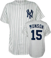 Thurman Munson Yankees Throwback Baseball Jersey