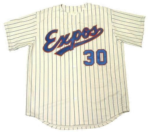 Tim Raines Montreal Expos Home Pinstripe Jersey