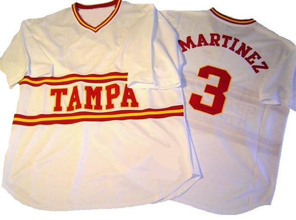 Tito Martinez Tampa Spartans Throwback Baseball Jersey – Best