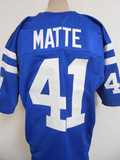 Tom Matte Baltimore Colts Throwback Football Jersey