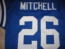 Tom Mitchell Baltimore Colts Throwback Football Jersey