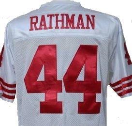Tom Rathman San Francisco 49ers Throwback Football Jersey