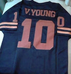 Vince Young Black Texas Longhorns Football Jersey (In-Stock-Closeout) Size XL/48 Inch Chest