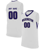 Washington Huskies Customizable Basketball Jersey