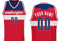Washington Wizards Style Customizable Basketball Jersey