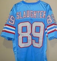 Webster Slaughter Houston Oilers Throwback Football Jersey