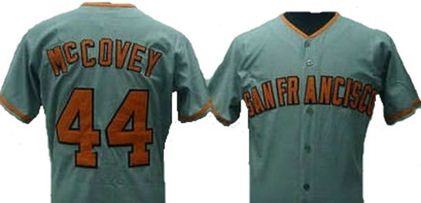 Willie McCovey San Francisco Giants Throwback Road Jersey