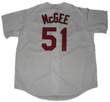 Willie McGee St. Louis Cardinals White Home Jersey