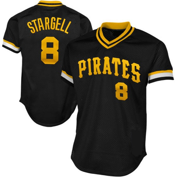 Pittsburgh Pirates Willie Stargell Throwback Jersey- Medium
