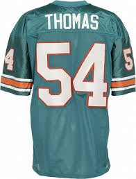 Zach Thomas Miami Dolphins Throwback Football Jersey – Best Sports Jerseys